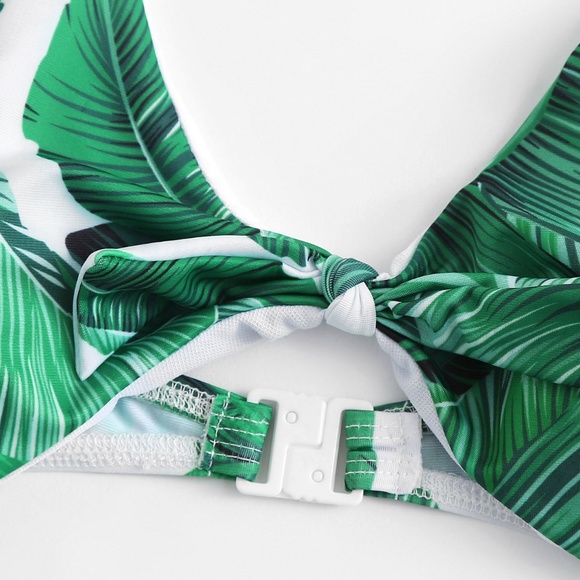 Tropical Print Monokini - Picture 2 of 4